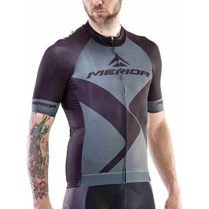 Merida Nizza S/S Jersey - Black/Grey - D Byk Store
