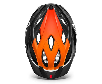 Met Crossover Cycling Helmet Black Orange | Glossy - D Byk Store