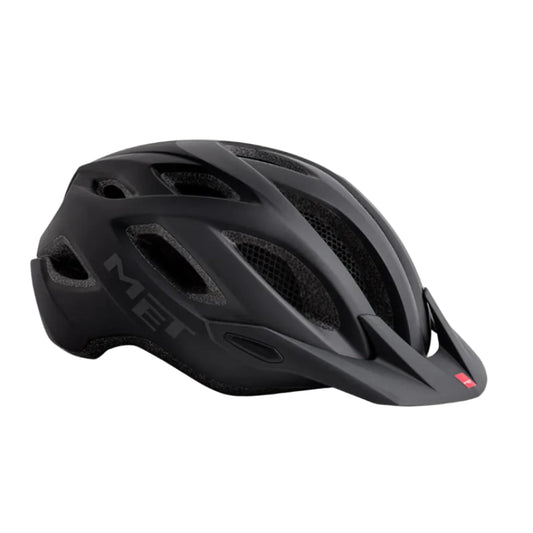 Met Crossover Cycling Helmet Shaded Black | Matt - D Byk Store