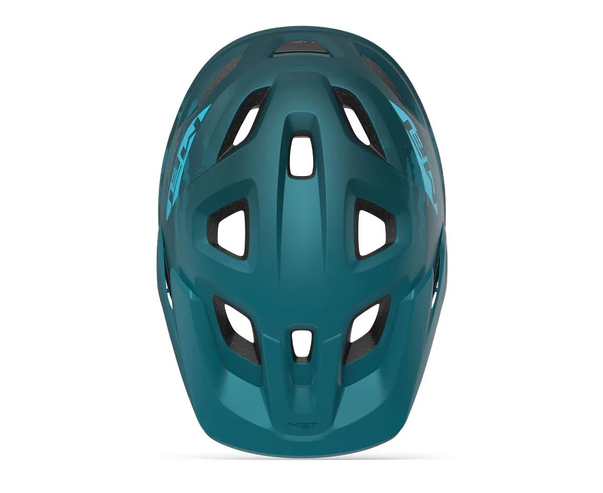 Met Echo MIPS CE MTB Cycling Helmet - Petrol Blue Matt - D Byk Store