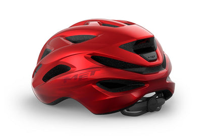 Met Idolo Road Cycling Helmet - Red Metallic Glossy - D Byk Store