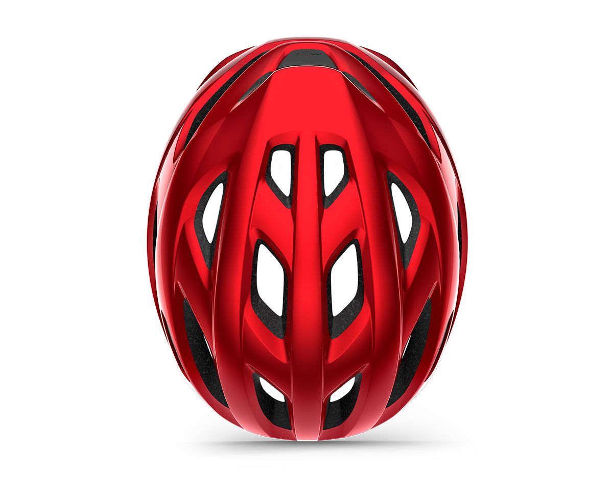 Met Idolo Road Cycling Helmet - Red Metallic Glossy - D Byk Store