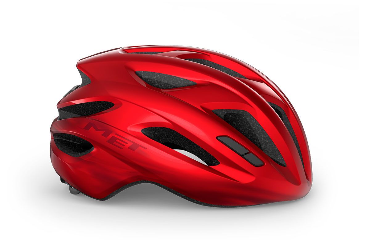 Met Idolo Road Cycling Helmet - Red Metallic Glossy - D Byk Store