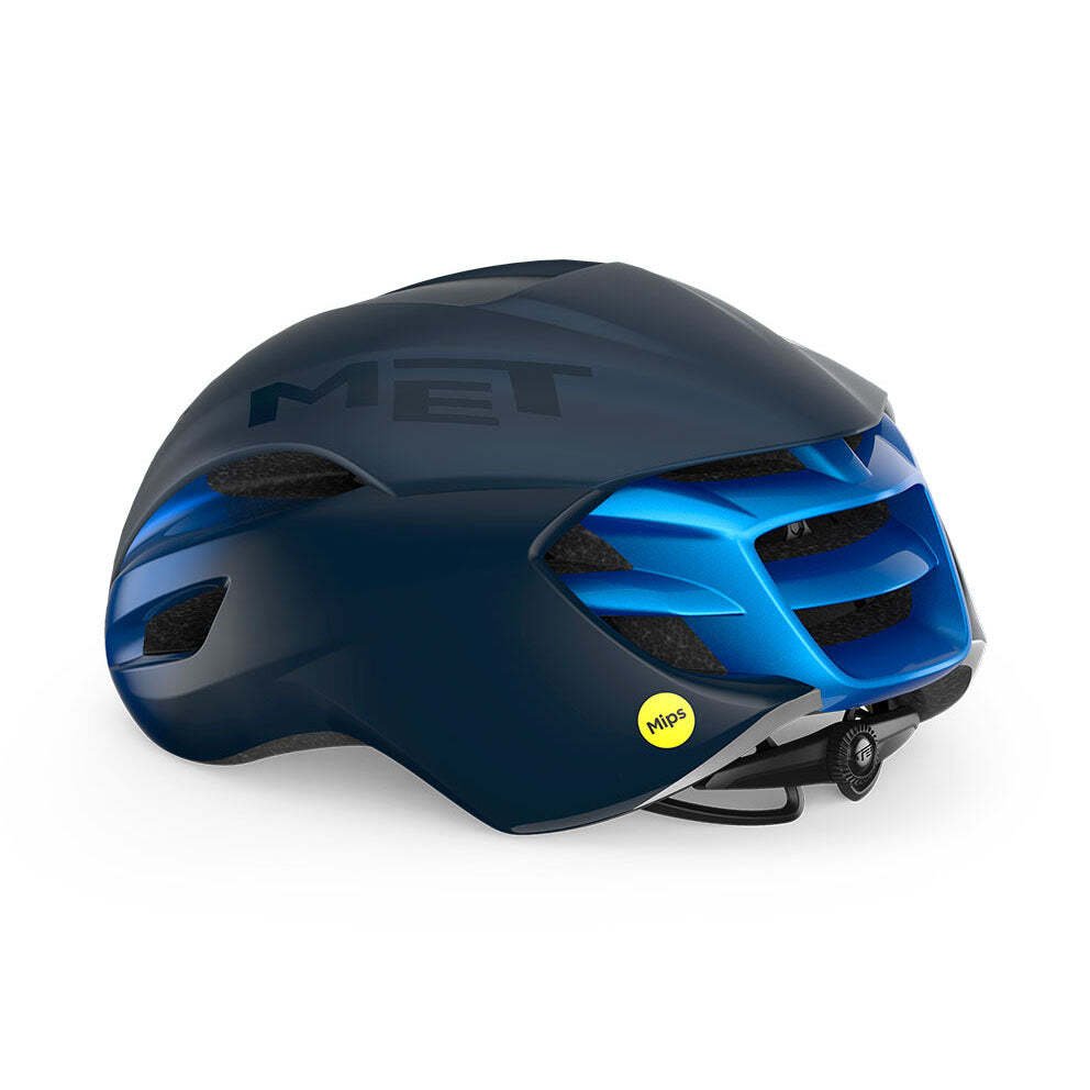 Met Manta MIPS - Blue Metallic | Matt Glossy - D Byk Store