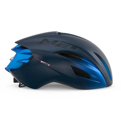 Met Manta MIPS - Blue Metallic | Matt Glossy - D Byk Store