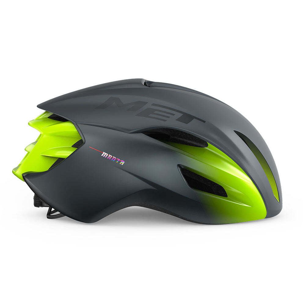 Met Manta MIPS - Gray Fluo Yellow | Matt Glossy - D Byk Store
