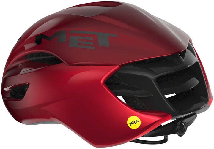 Met Manta MIPS - Red Metallic | Glossy - D Byk Store