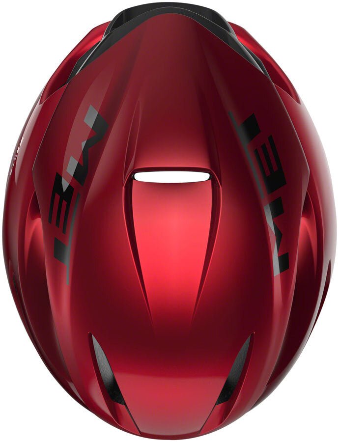 Met Manta MIPS - Red Metallic | Glossy - D Byk Store