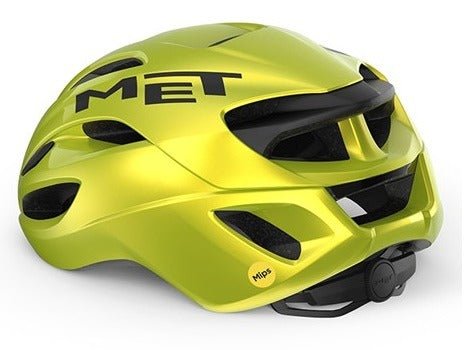 MET RIVALE MIPS | Glossy Lime Yellow Metallic - D Byk Store