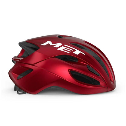 MET RIVALE MIPS | Red Metallic - Glossy - D Byk Store