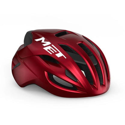MET RIVALE MIPS | Red Metallic - Glossy - D Byk Store