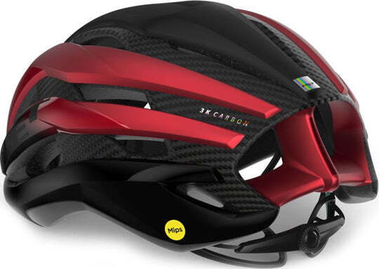 Met Trenta 3k Carbon Mips® - Black Red Metal | Matt Glossy - D Byk Store