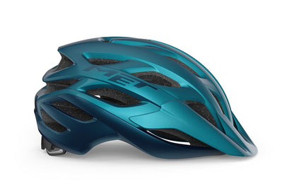Met Veleno Mips - Teal Blue Metallic | Glossy - D Byk Store