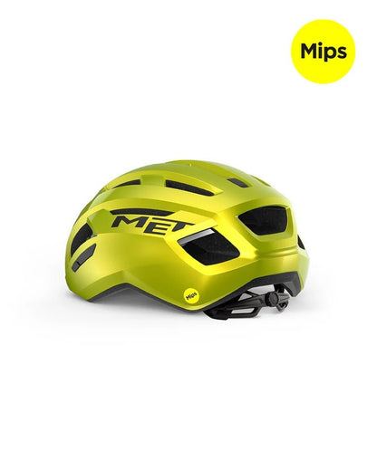 MET VINCI MIPS | Glossy Lime Yellow Metallic - D Byk Store