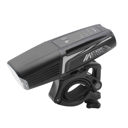 METEOR STORM PRO / Black,Meteor Storm Pro - 2000 Lumens Front Light - 8 Modes - Black - D Byk Store