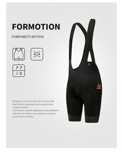 Monton Formotion Bibshorts - Black - D Byk Store