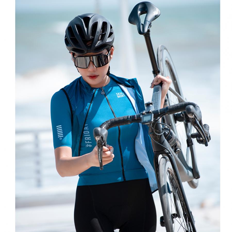 Monton Friday Windproof Vest-Grey Blue - D Byk Store