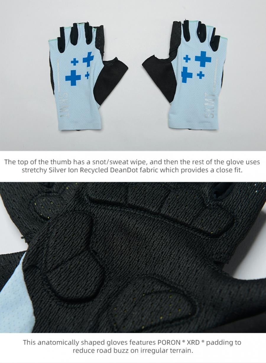 Monton SKMT Number 4 Gloves - Alice Blue - D Byk Store