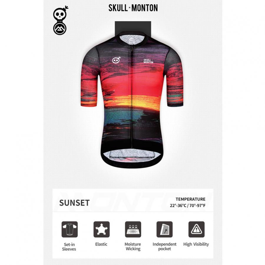 Monton Skull Sunset Jersey - D Byk Store