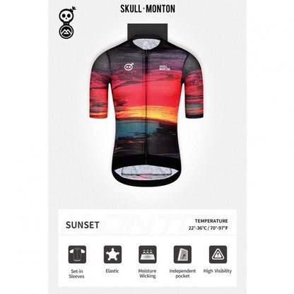 Monton Skull Sunset Jersey - D Byk Store