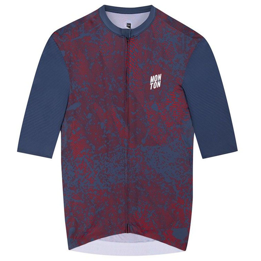 Monton Topography Jersey - Crimson Navy - D Byk Store