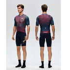 Monton Topography Jersey - Crimson Navy - D Byk Store