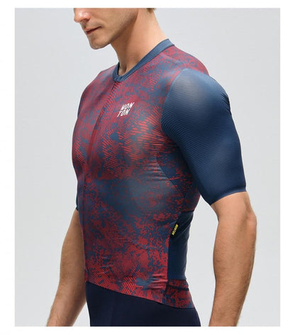 Monton Topography Jersey - Crimson Navy - D Byk Store