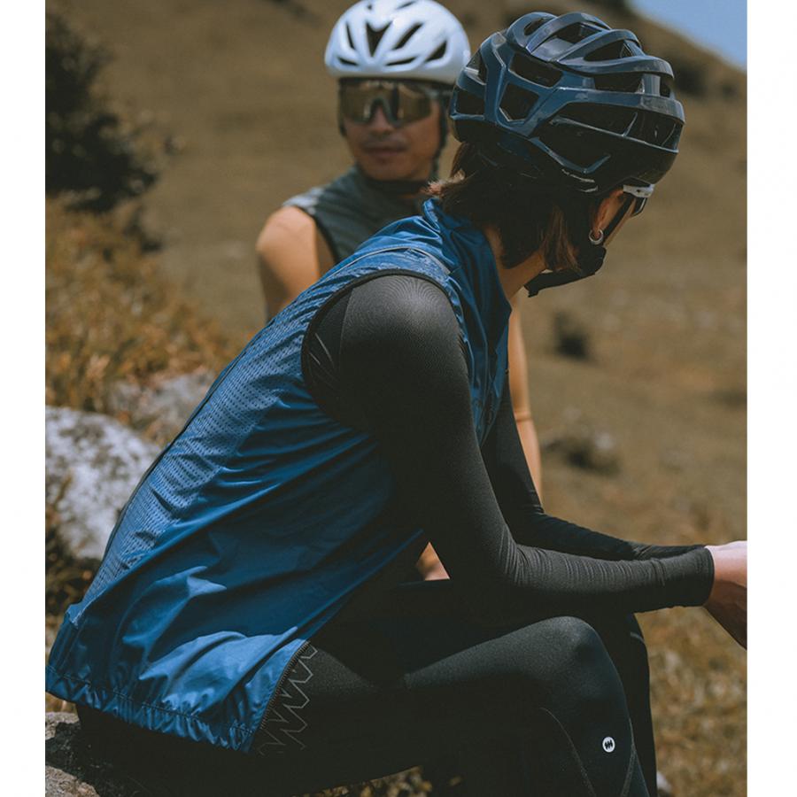 Monton Urban Yako Windproof Vest-Blue - D Byk Store