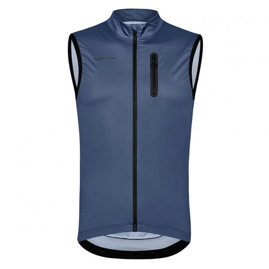 Monton Urban Yako Windproof Vest-Blue - D Byk Store