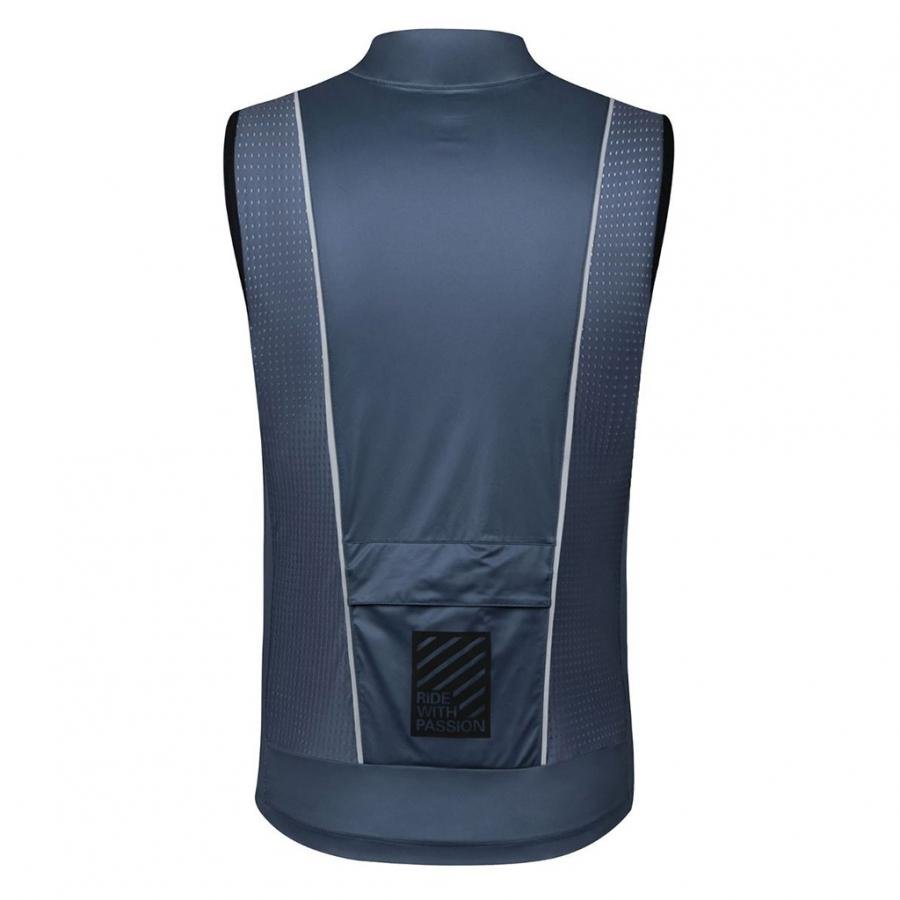 Monton Urban Yako Windproof Vest-Blue - D Byk Store