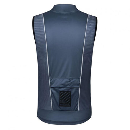 Monton Urban Yako Windproof Vest-Blue - D Byk Store