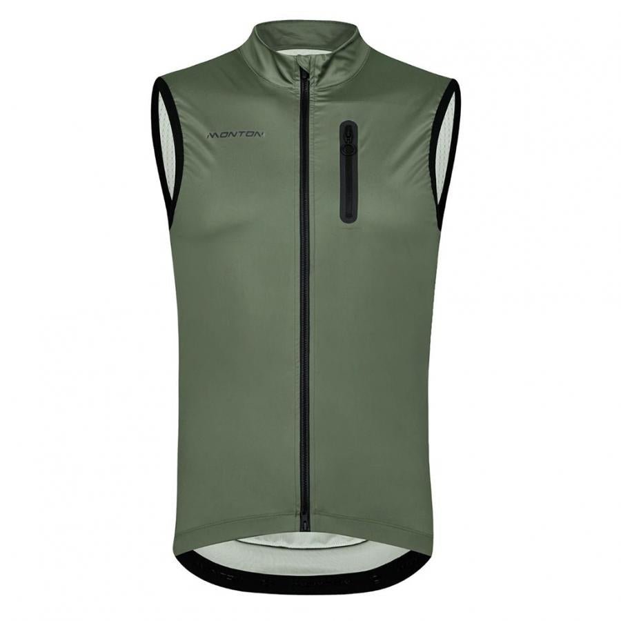 Monton Urban Yako Windproof Vest-Green - D Byk Store