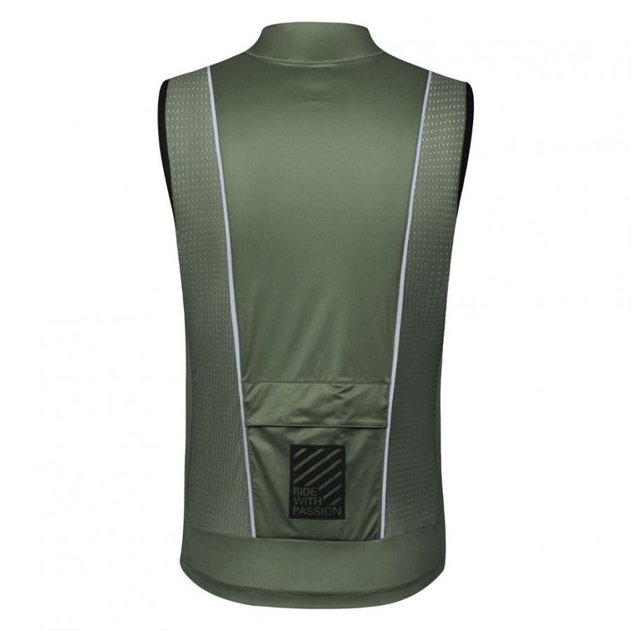 Monton Urban Yako Windproof Vest-Green - D Byk Store