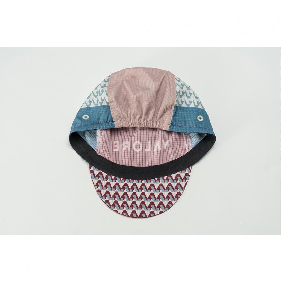 Monton Valore V-Motiva Cycling Cap-Red/Sky - D Byk Store
