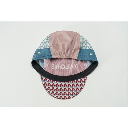 Monton Valore V-Motiva Cycling Cap-Red/Sky - D Byk Store