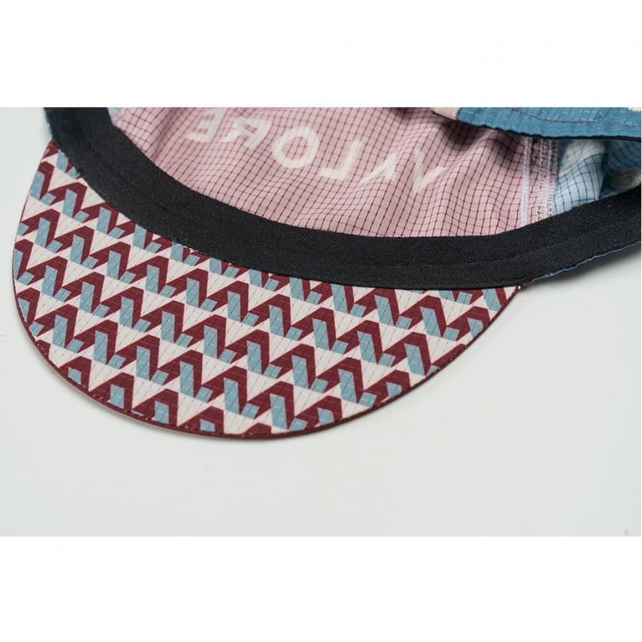 Monton Valore V-Motiva Cycling Cap-Red/Sky - D Byk Store