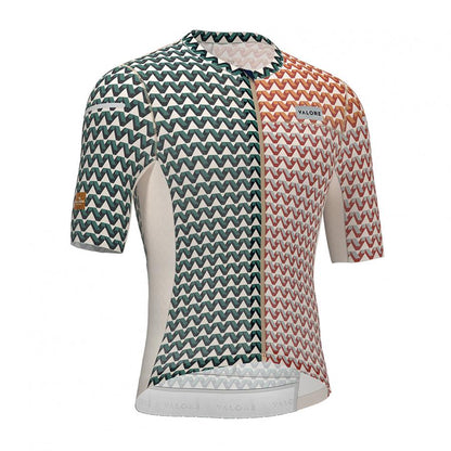Monton Valore V-Motiva Jersey-Green/Rust - D Byk Store