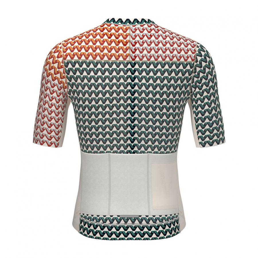 Monton Valore V-Motiva Jersey-Green/Rust - D Byk Store