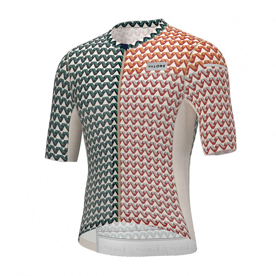 Monton Valore V-Motiva Jersey-Green/Rust - D Byk Store