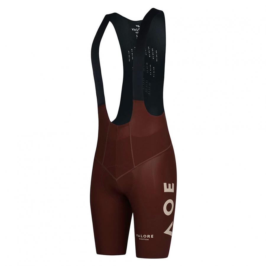 Monton Valore Wmn Nuova Luna Bibshorts-Brick Red - D Byk Store