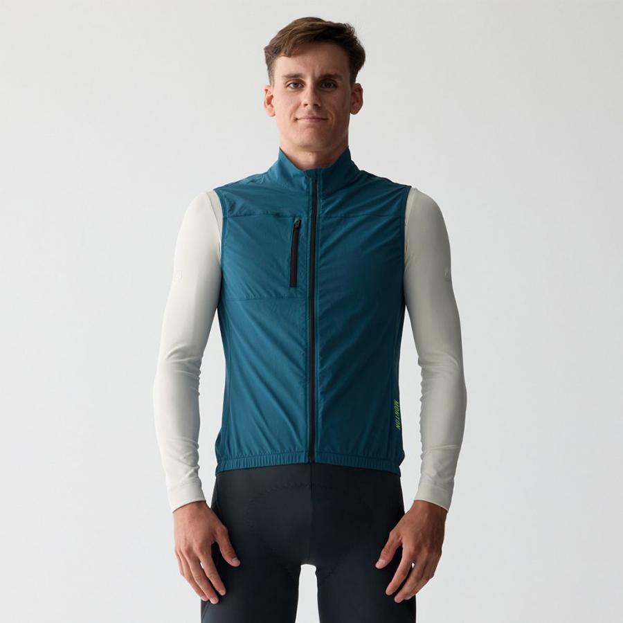 Monton Wind Hunter Windproof Vest-Nile Blue - D Byk Store