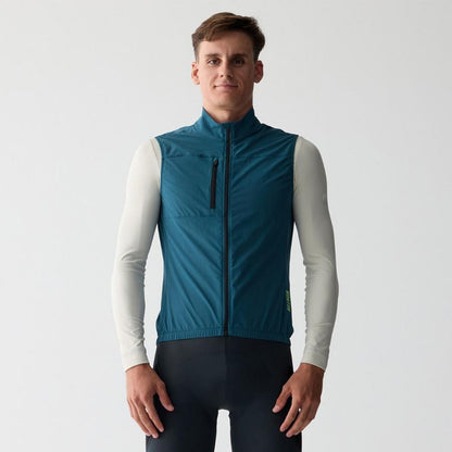 Monton Wind Hunter Windproof Vest-Nile Blue - D Byk Store