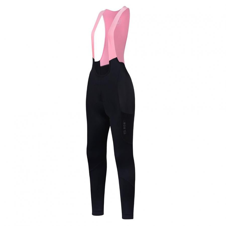 Monton Wmn Moto Summer Bibtights-Black - D Byk Store