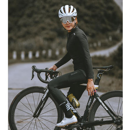Monton Wmn Moto Summer Bibtights-Black - D Byk Store