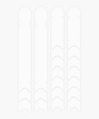 Muc Off Chainstay/Seatstay Protection Kit - Clear Gloss - D Byk Store