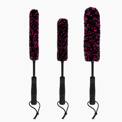 Muc off Microfibre Detailing Brush Set x 3 - D Byk Store