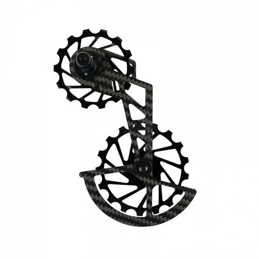 Novaride Carbon Ceramic Derailleur Shimano 12S Ultegra/Dura Ace - Black - D Byk Store