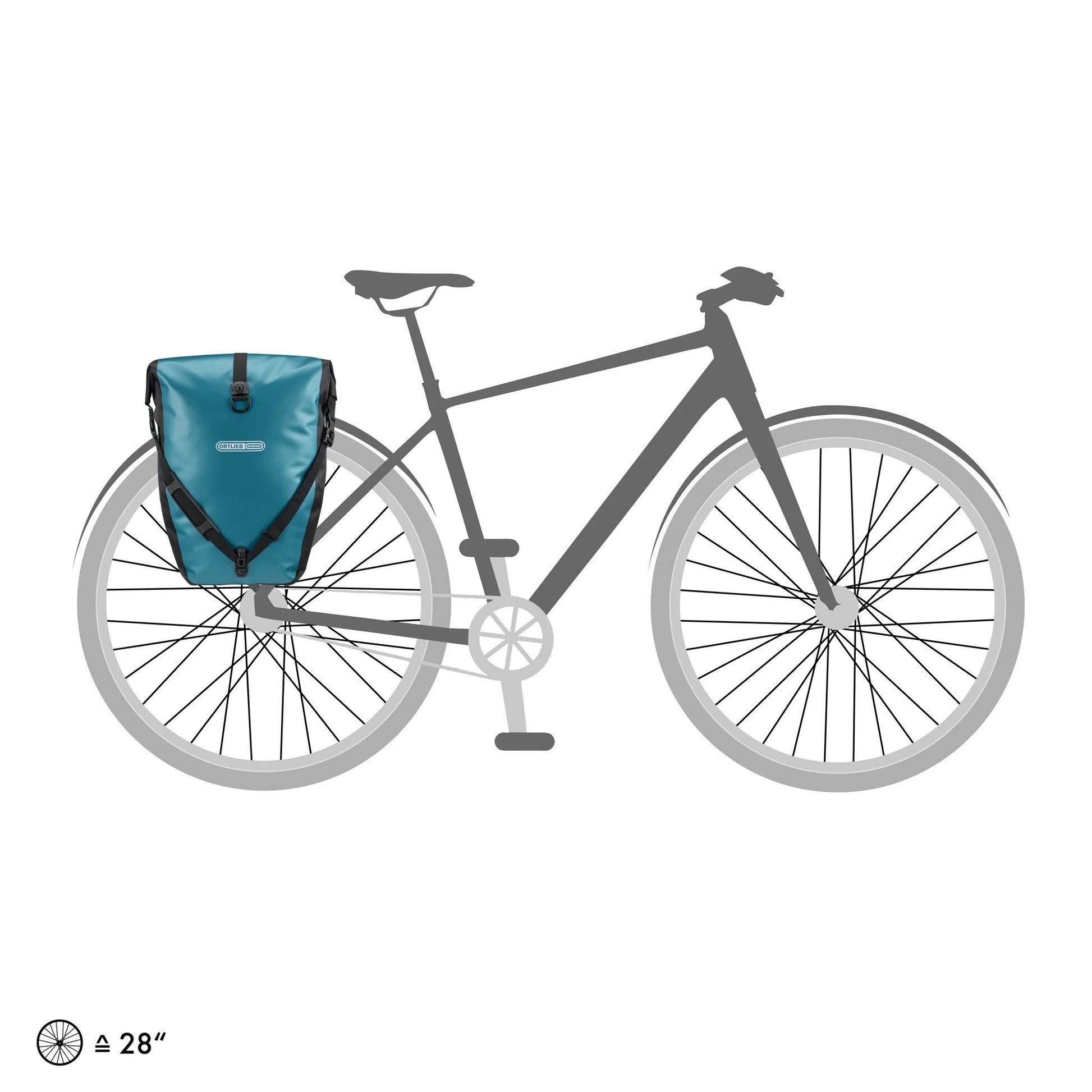 Ortlieb Back - Roller - Rear Pannier Bag - Pair of bags - D Byk Store