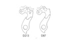 Pilo D87 Derailleur hanger for BH, Canyon, Fuji, GT, Gios, Kona, Marin, Raleigh, Ridley, Stevens - D Byk Store