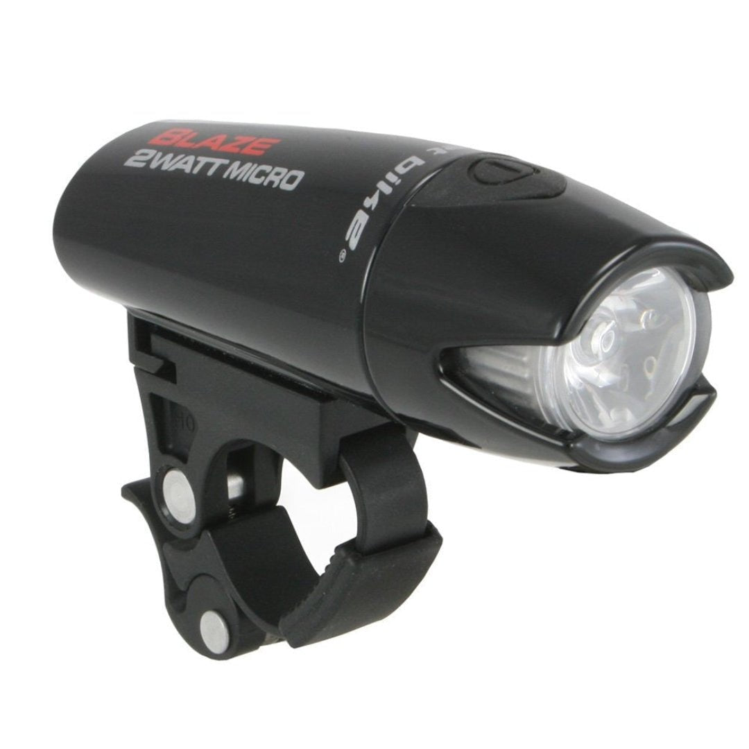 Planet Bike Blaze Two Watt Micro LED Headlight – Black - D Byk Store